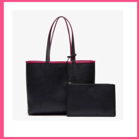 Lacoste Anna Sangria Phantom Reversible Bag - Picture 2 of 8